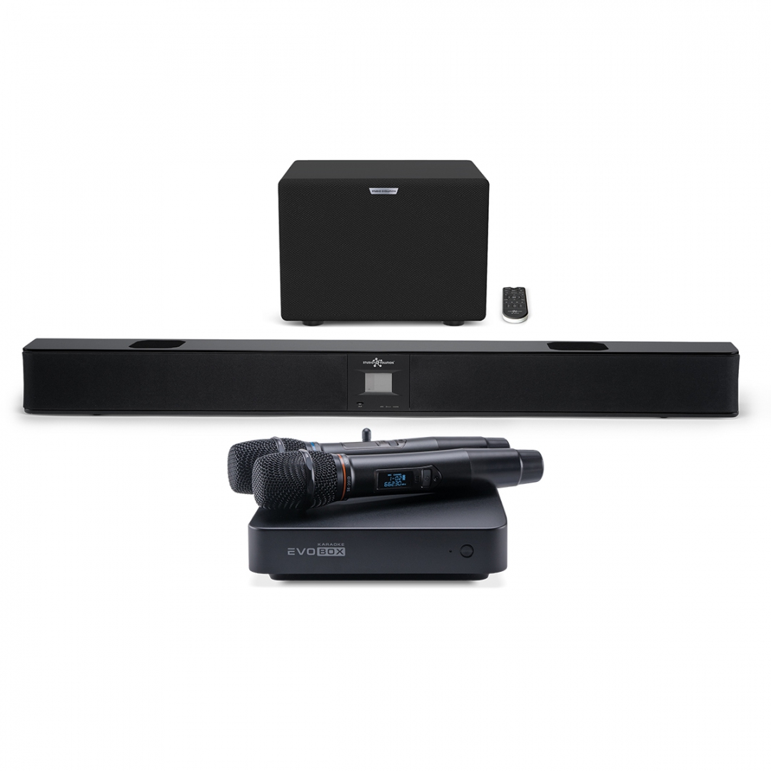 караоке-комплект EVOBOX Plus + EvoSound Bar (саундбар с караоке) в Карелии