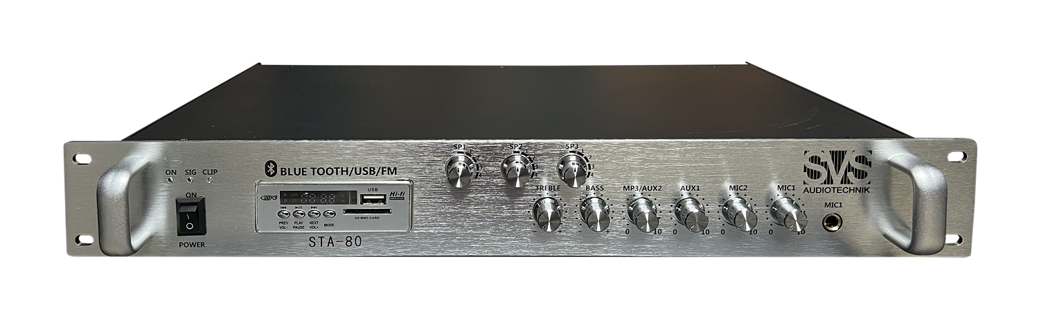 SVS Audiotechnik STA-80 Микшер-усилитель для систем Public Address в Карелии