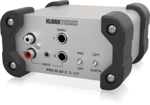 Klark Teknik DI 22P пассивный стерео директ-бокс в Карелии