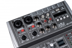 SVS Audiotechnik mixers AM-4 DSP Аналоговый микшерный пульт, 4-канала в Карелии